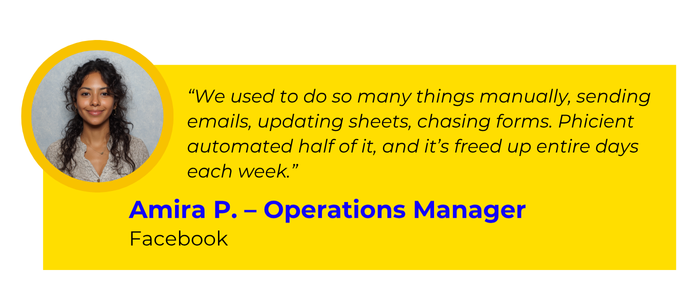 Client testimonial – automation build